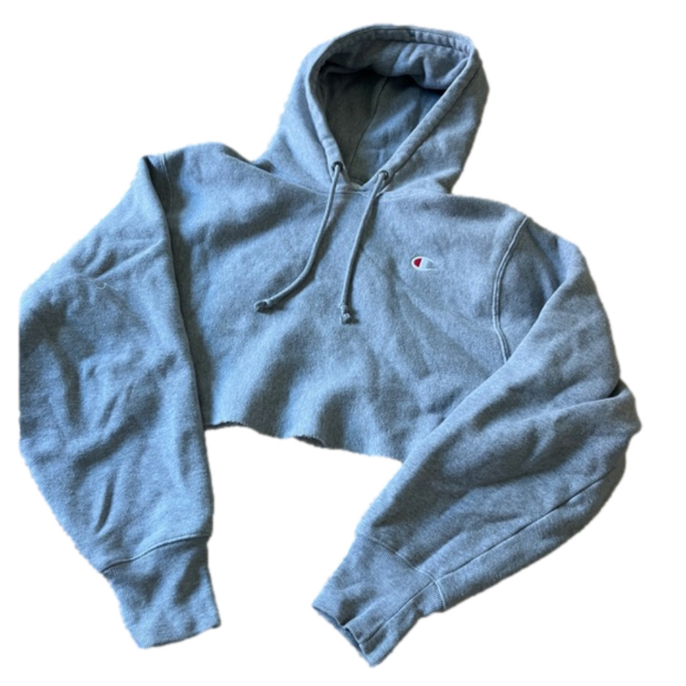 Urban Outfitters x Champion 💗 cropped pull over hoodie